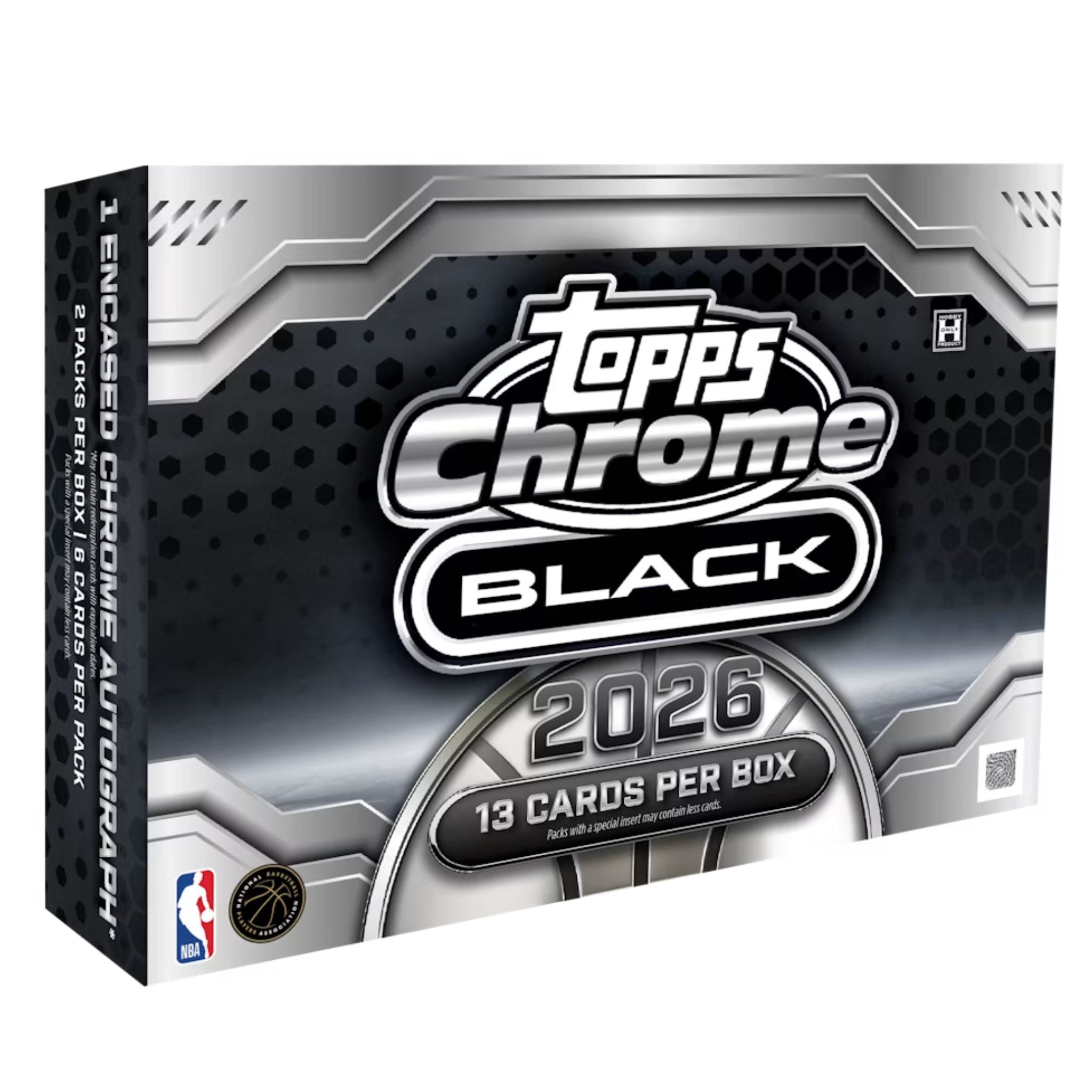 2025/26 Topps Chrome Black Basketball Hobby Box