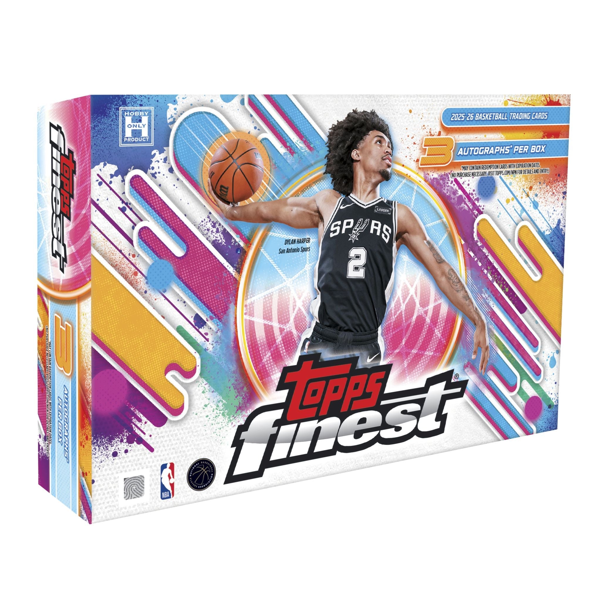 2025/26 Topps Finest Basketball Delight Box
