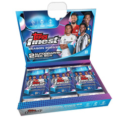 2025/26 Topps Finest UEFA Club Competitions Soccer Hobby Box
