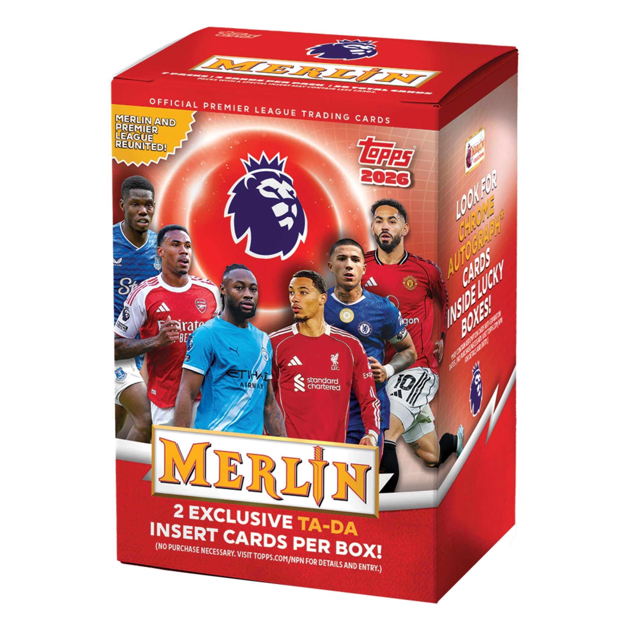 2025/26 Topps Merlin English Premier League Soccer Blaster Box