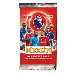 2025/26 Topps Merlin English Premier League Soccer Hobby Pack