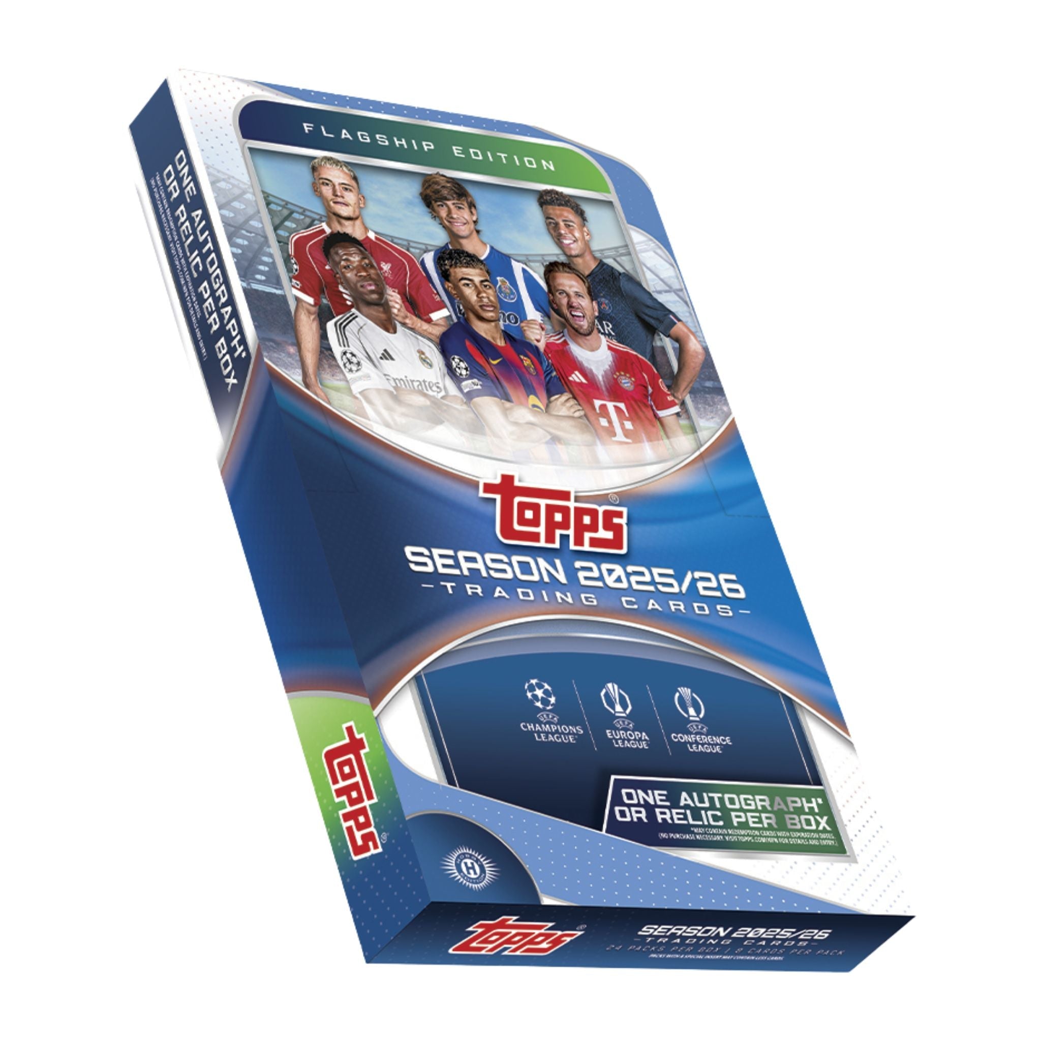 2025/26 Topps UEFA Club Competitions Soccer Hobby Box