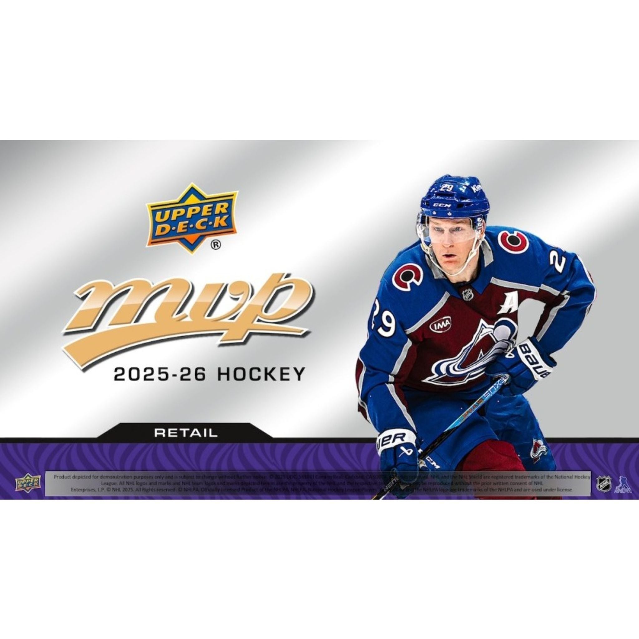 2025/26 Upper Deck MVP Hockey Hobby Box