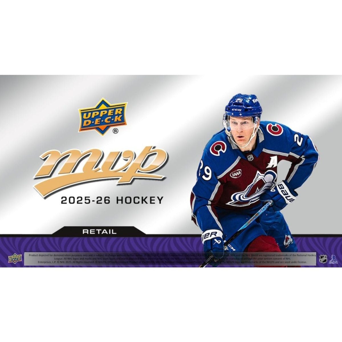 2025/26 Upper Deck MVP Hockey Hobby Box