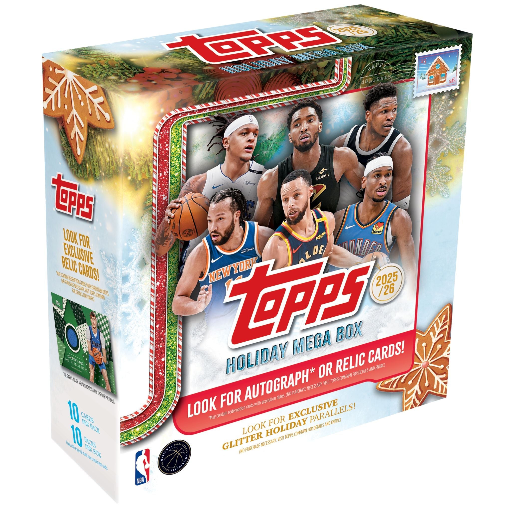 2025/26 Topps Basketball Holiday Mega Box