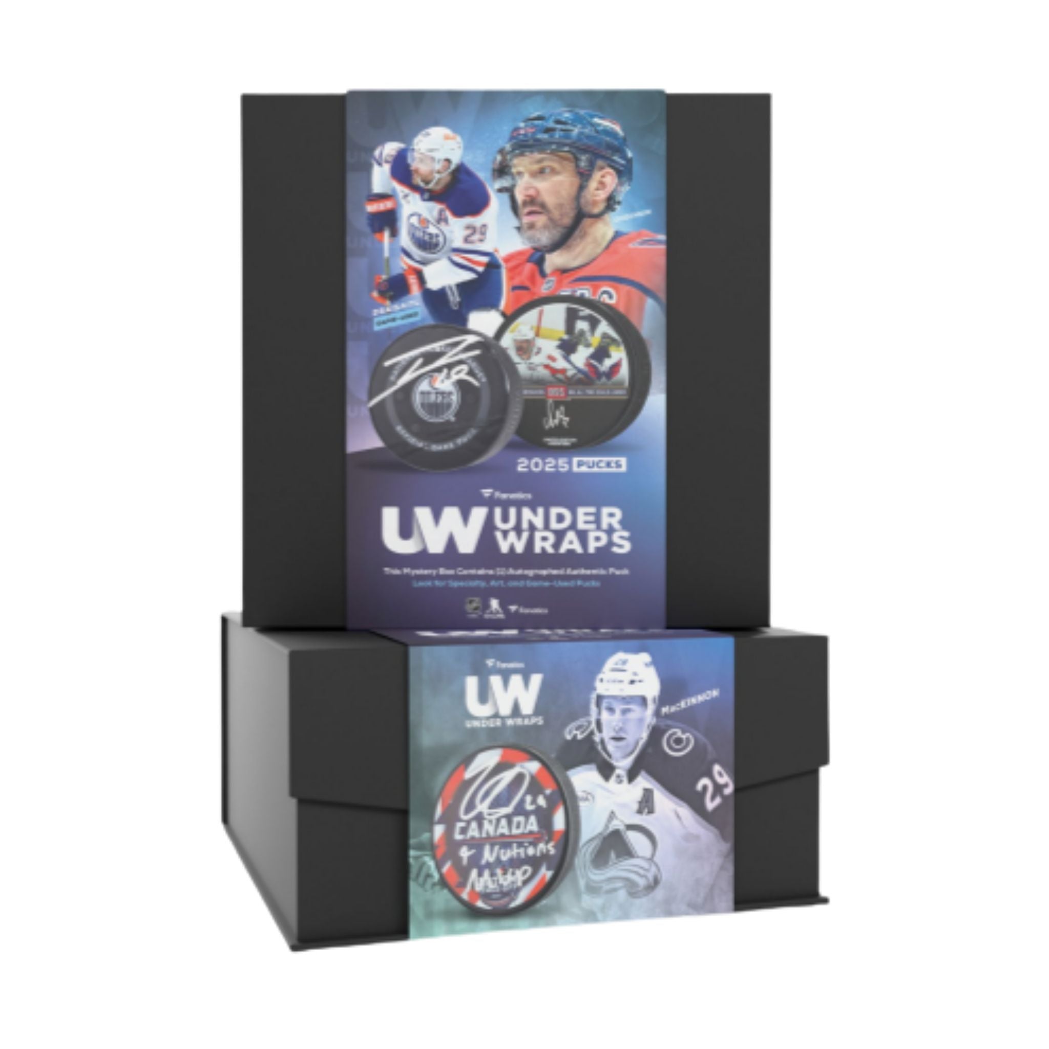 2025 Fanatics Under Wraps Autographed NHL Hockey Puck Box