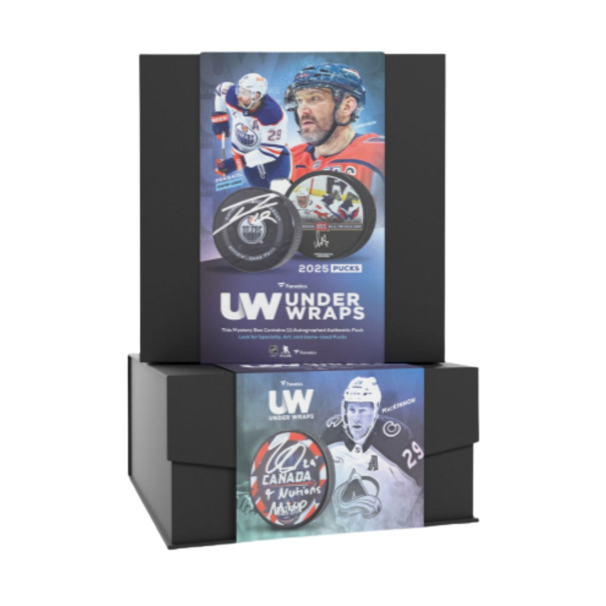 2025 Fanatics Under Wraps Autographed NHL Hockey Puck Box