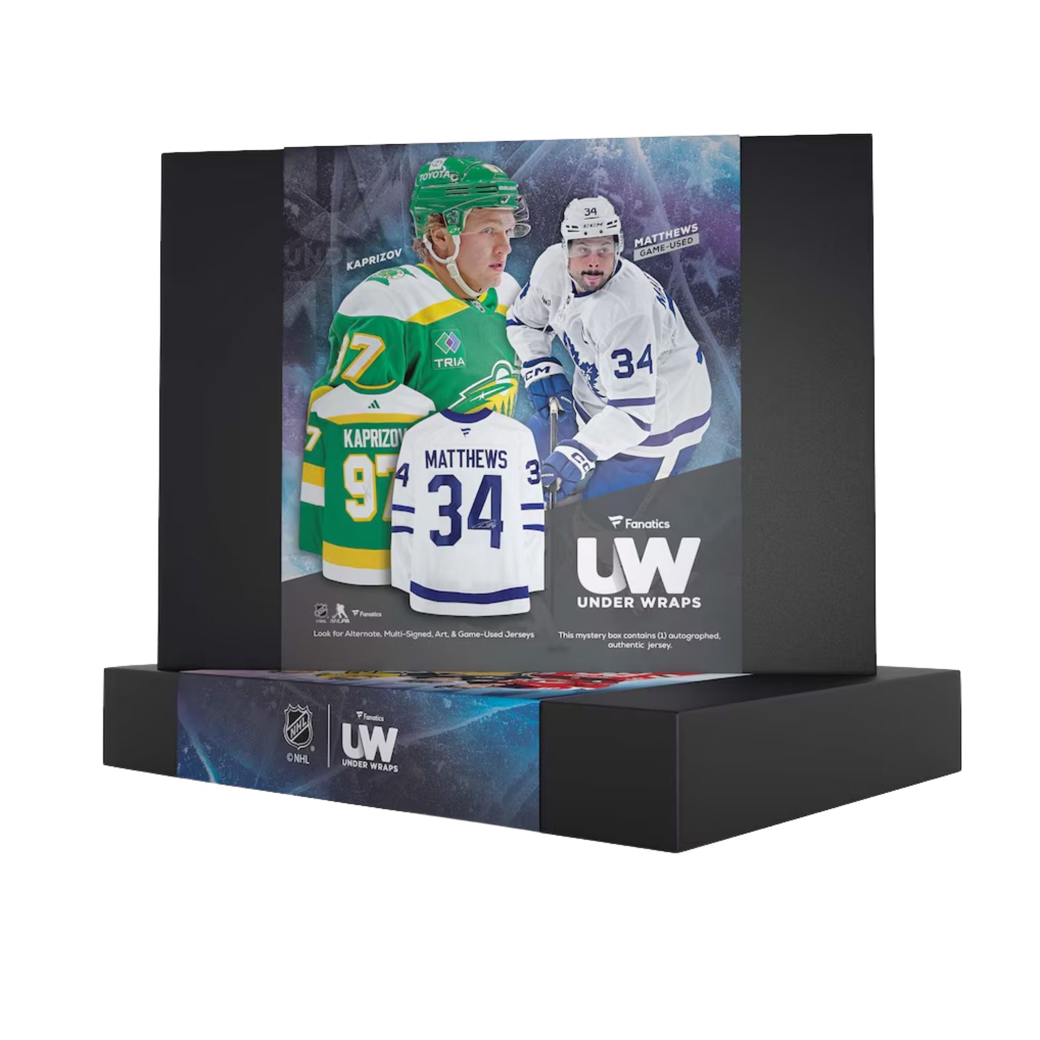 2025 Fanatics Under Wraps Autographed NHL Hockey Jersey Box