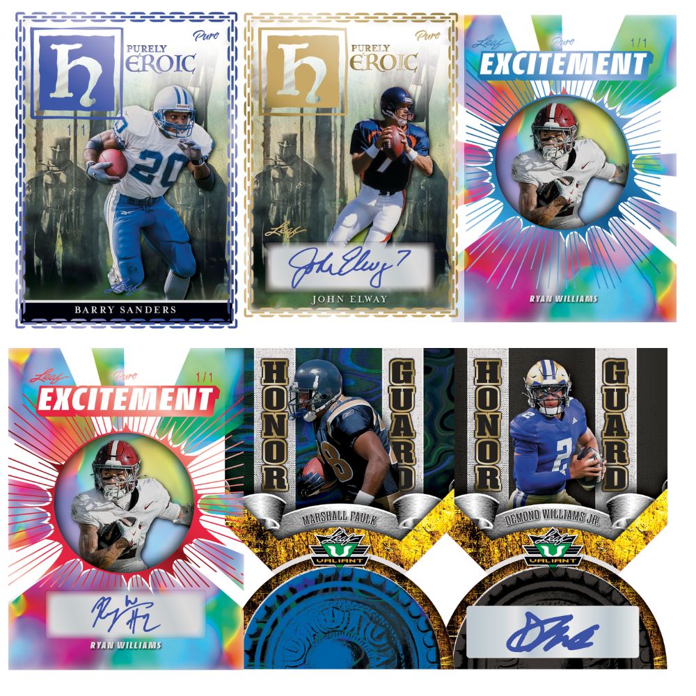 2025 Leaf Eclectic Signature Series Football Mythical Box