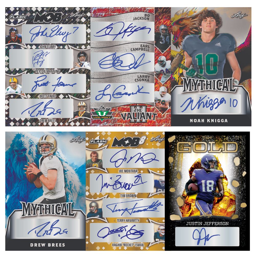 2025 Leaf Eclectic Signature Series Football Mythical Box