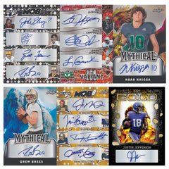 2025 Leaf Eclectic Signature Series Football Mythical Box