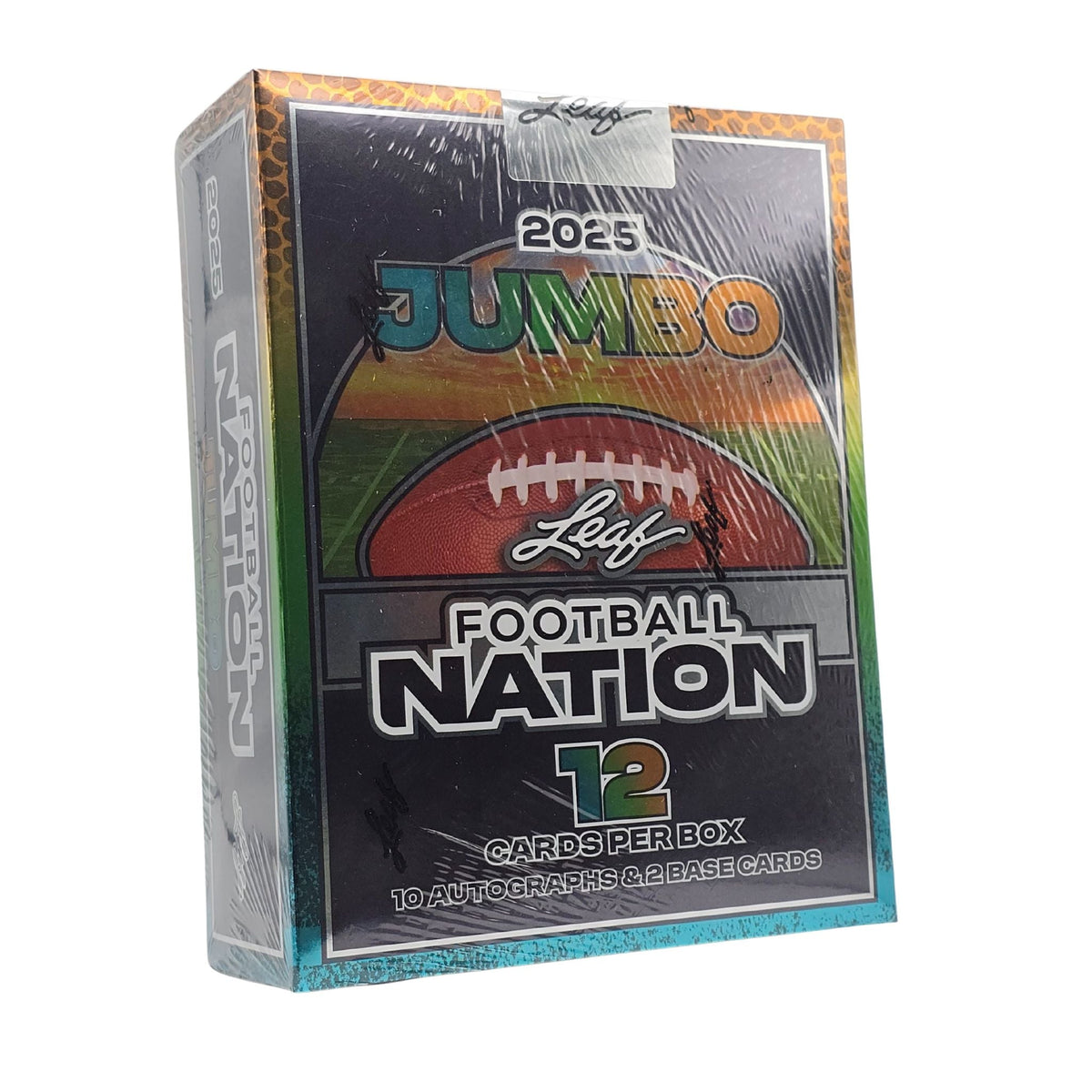 2025 Leaf Football Nation Football Jumbo Box