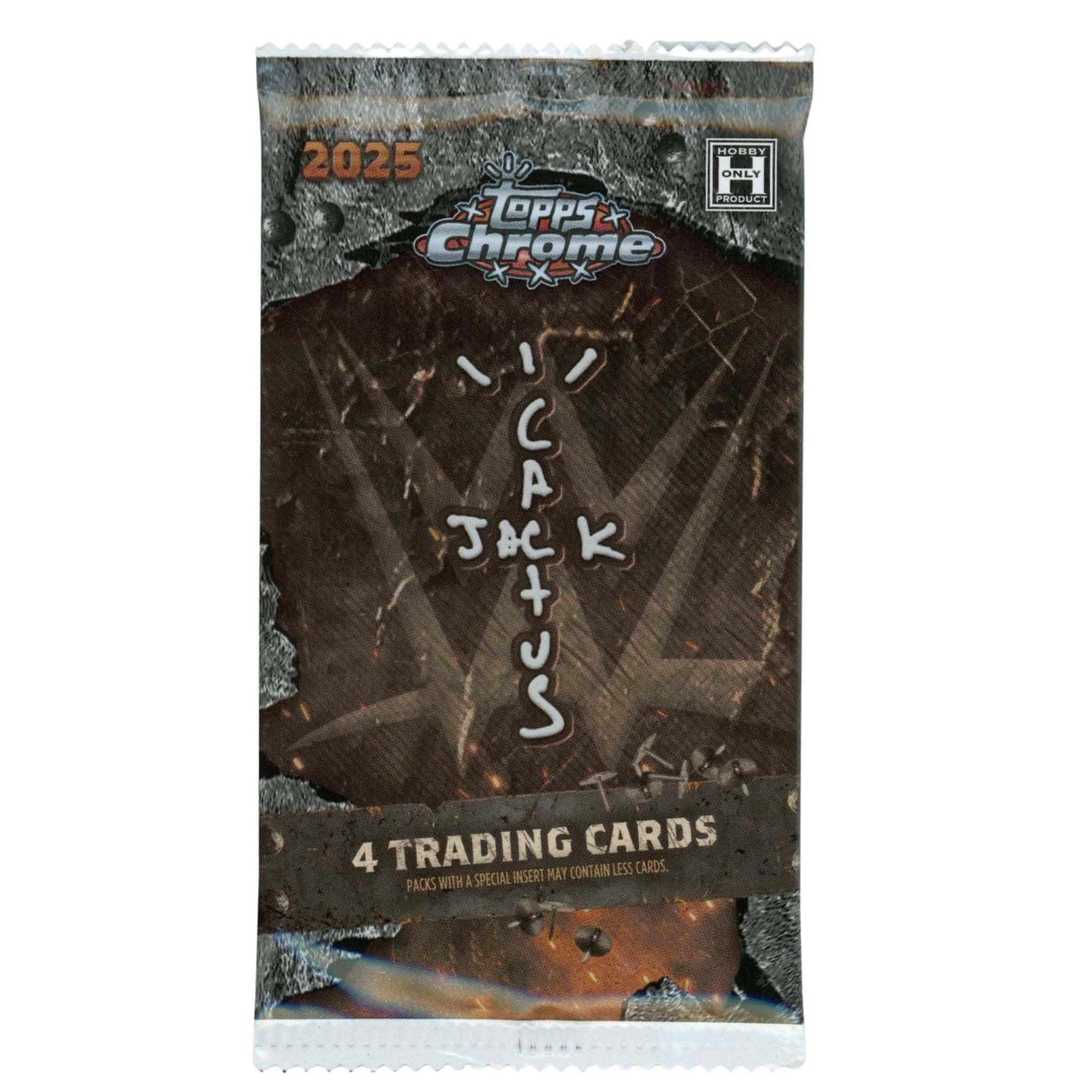 2025 Topps Chrome WWE X Cactus Jack Hobby Pack