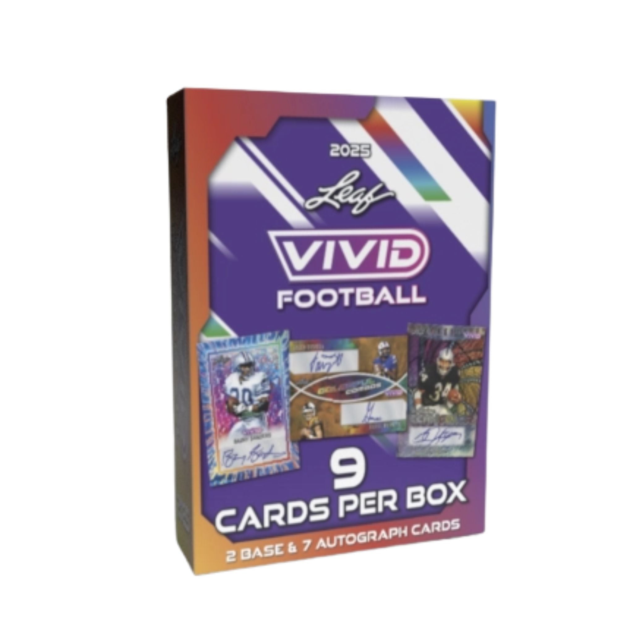 2025 Leaf Vivid Football Hobby Box