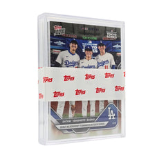 2025 MLB Topps NOW® Shohei Ohtani / Yoshinobu Yamamoto / Roki Sasaki- Card 7 - LOOK FOR TRIPLE AUTO - PR: 99,226