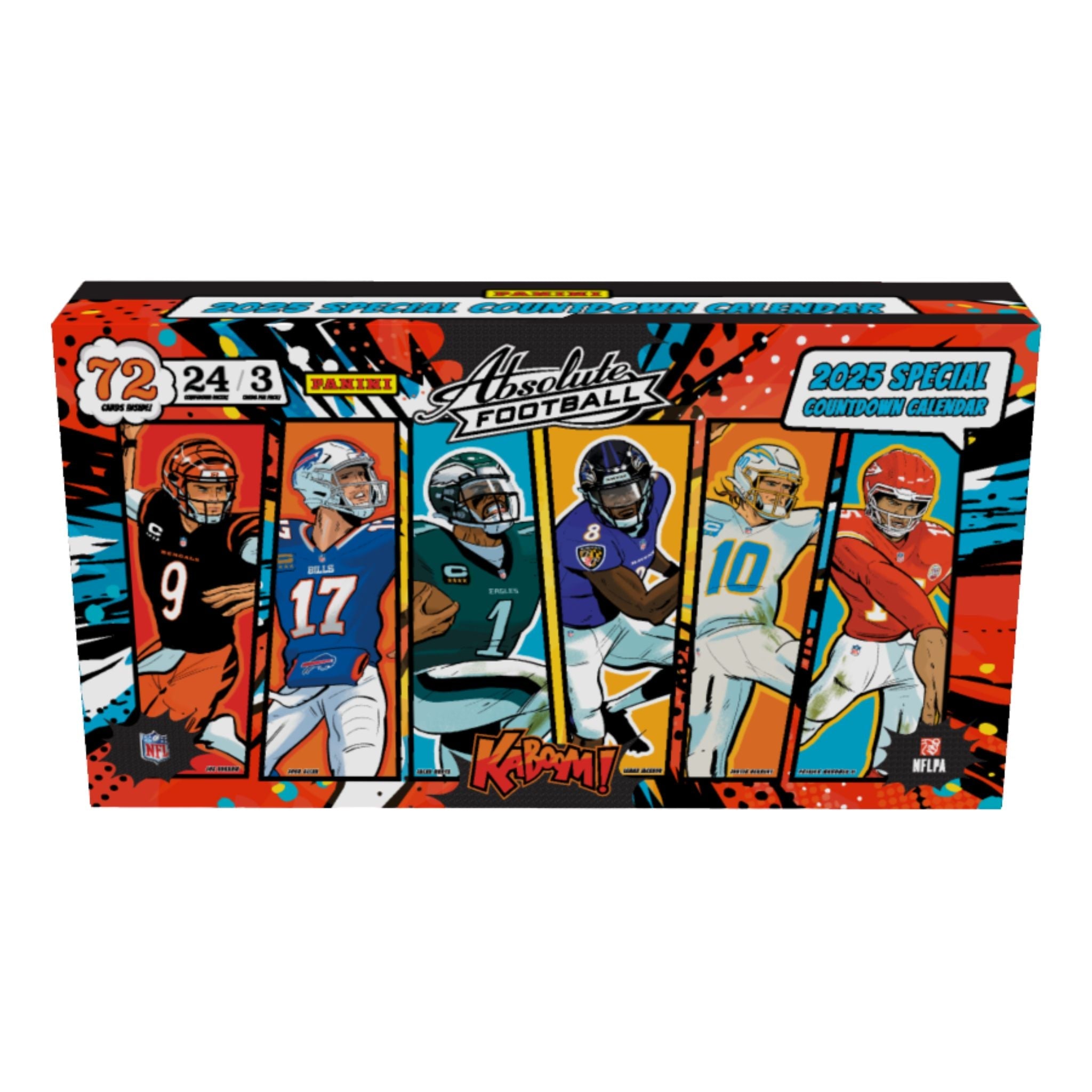 2025 Panini Absolute NFL Countdown Calendar