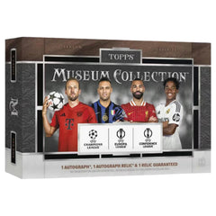 2024/25 Topps Museum Collection UEFA Club Competitions Soccer Hobby Box