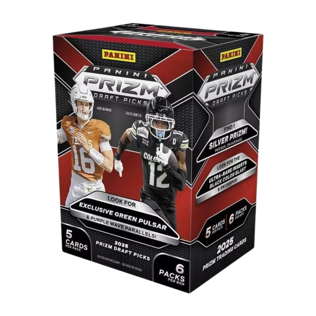 2025 Panini Prizm Draft Picks Football Blaster Box