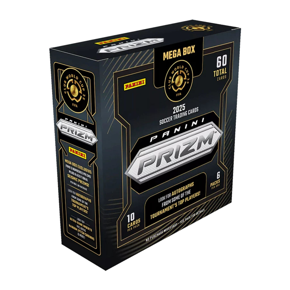 2025 Panini Prizm FIFA Club World Cup Soccer Mega Box