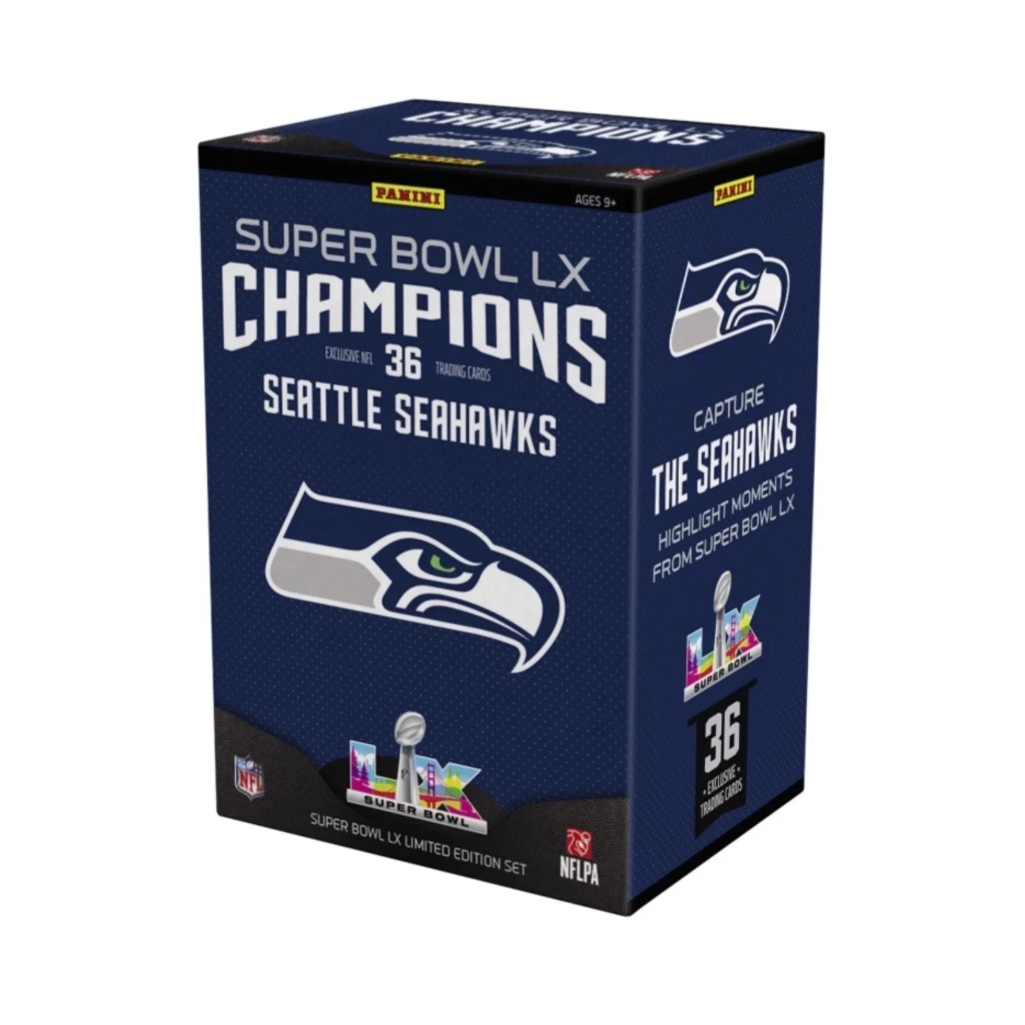 2025 Panini Seattle Seahawks Super Bowl LX Champions Box Set