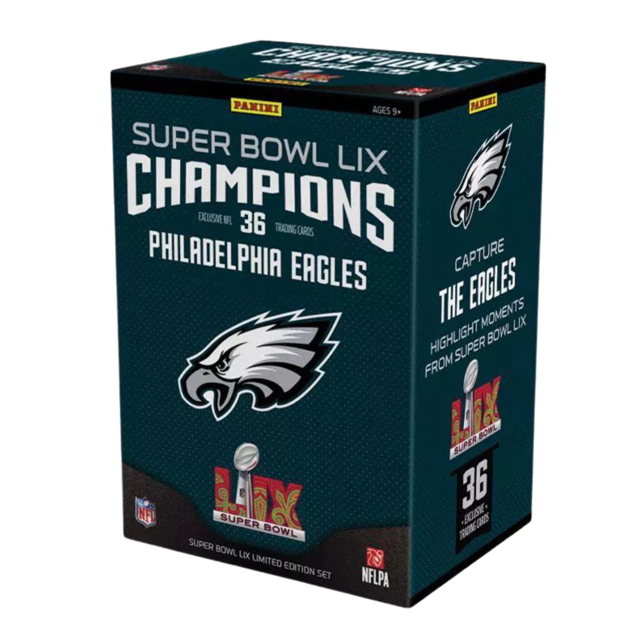 2025 Panini Super Bowl LIX Champions Philadelphia Eagles Football Blaster Box