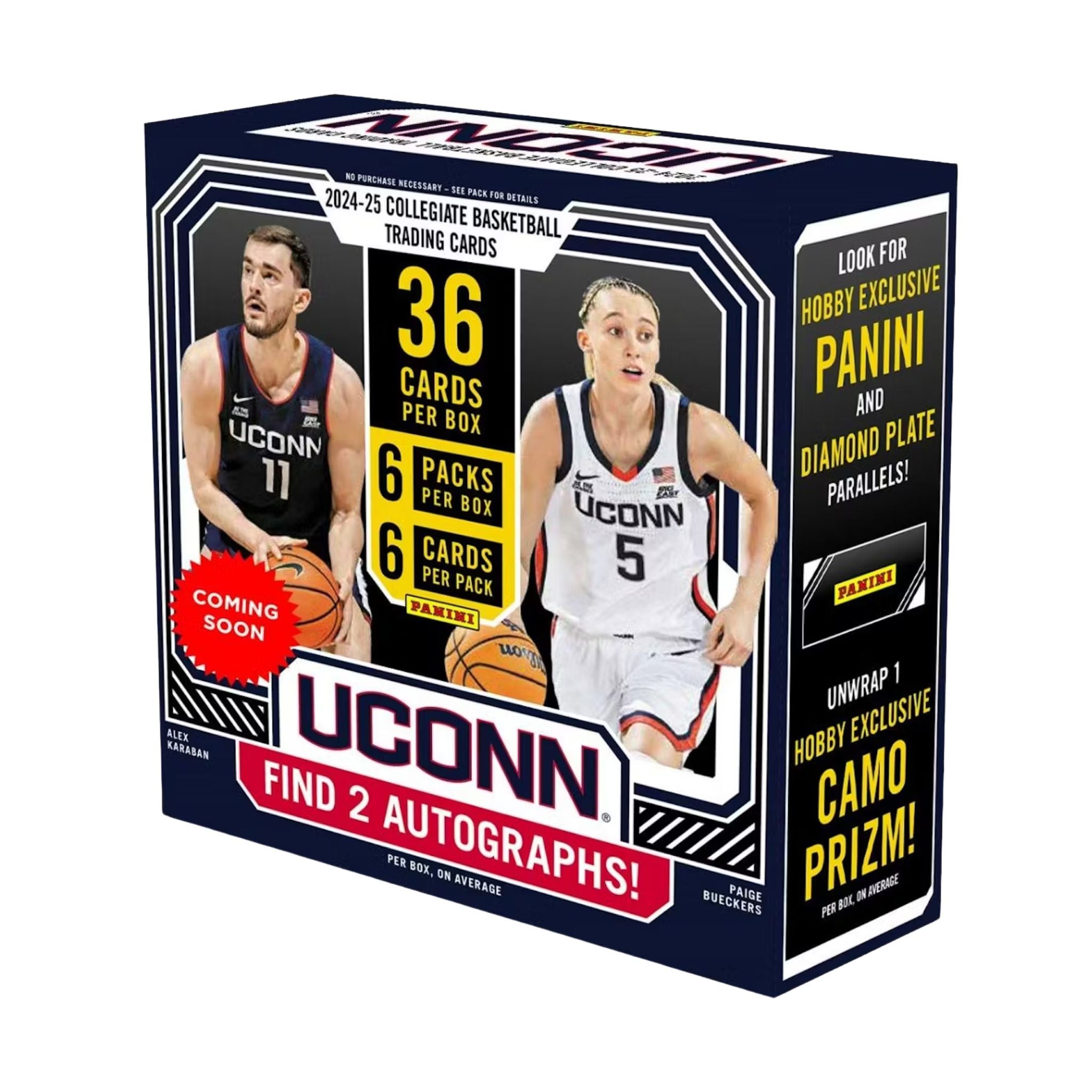 2025 Panini UConn Basketball Hobby Box