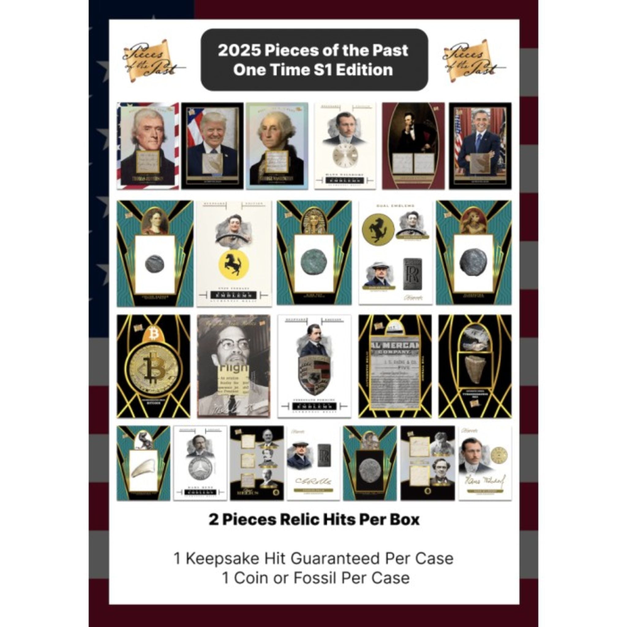 2025 Pieces of the Past One Time Edition Series 1 Box