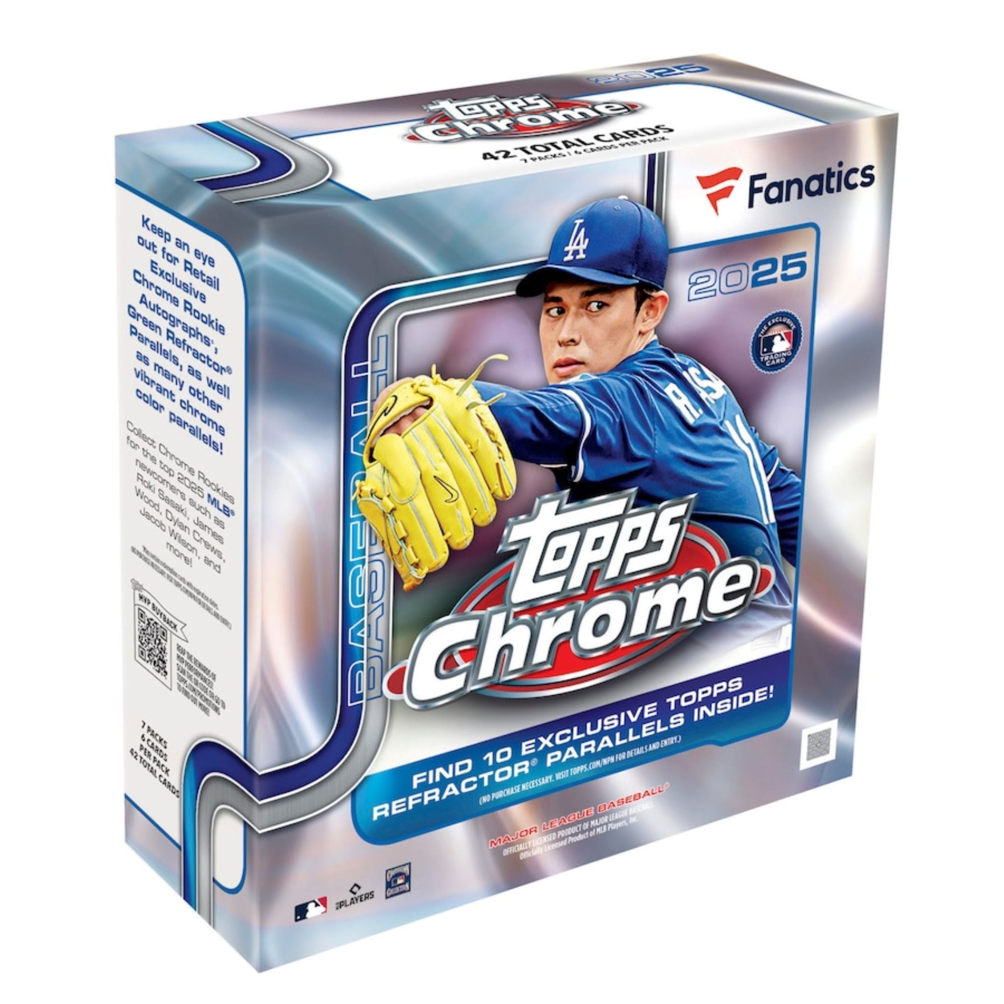 2025 Topps Chrome Baseball Fanatics Exclusive Mega Box