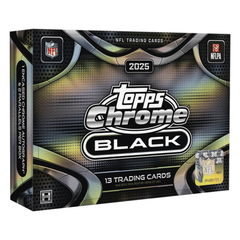 2025 Topps Chrome Black Football Hobby Box