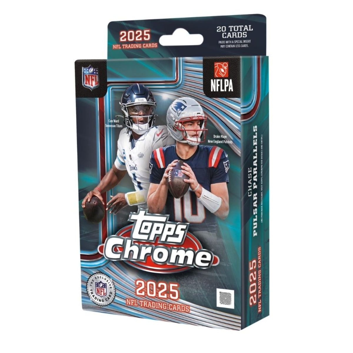 2025 Topps Chrome Football Hanger Box