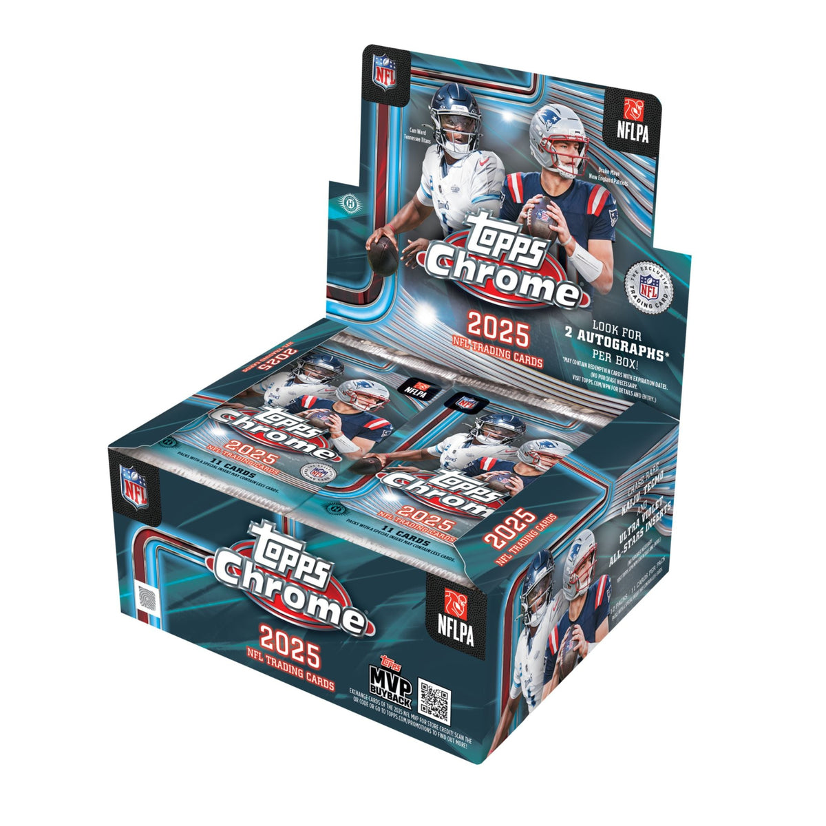 2025 Topps Chrome Football Jumbo Box