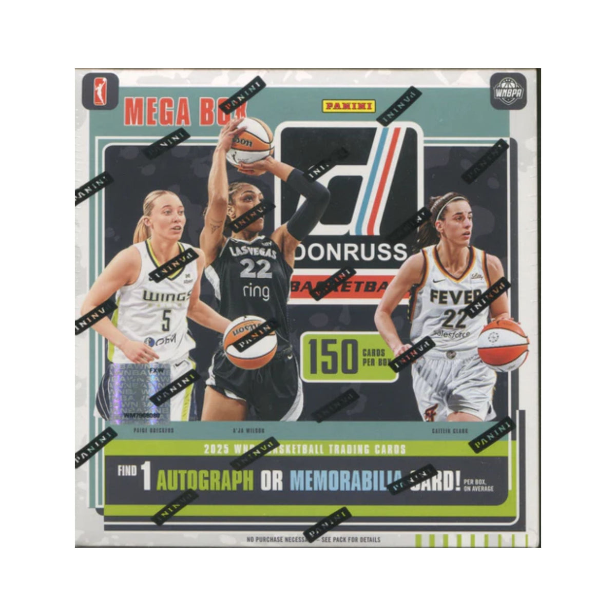 2025 Panini Donruss WNBA Basketball Mega Box