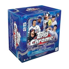 2025 Topps Chrome Sapphire Edition Baseball Box