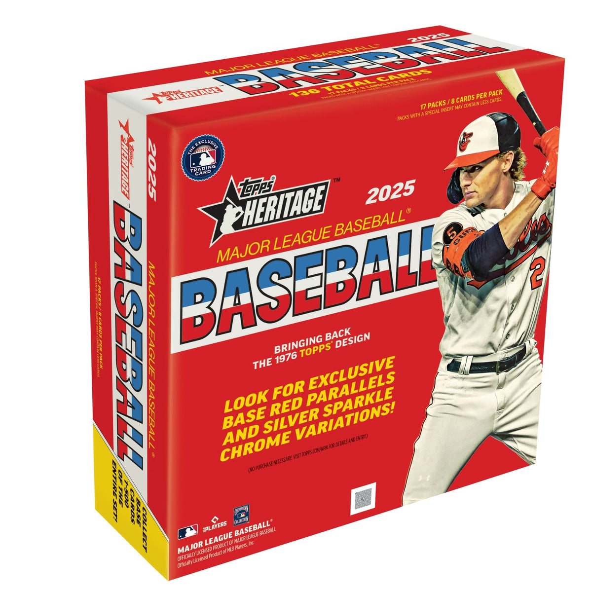 2025 Topps Heritage Baseball Mega Box