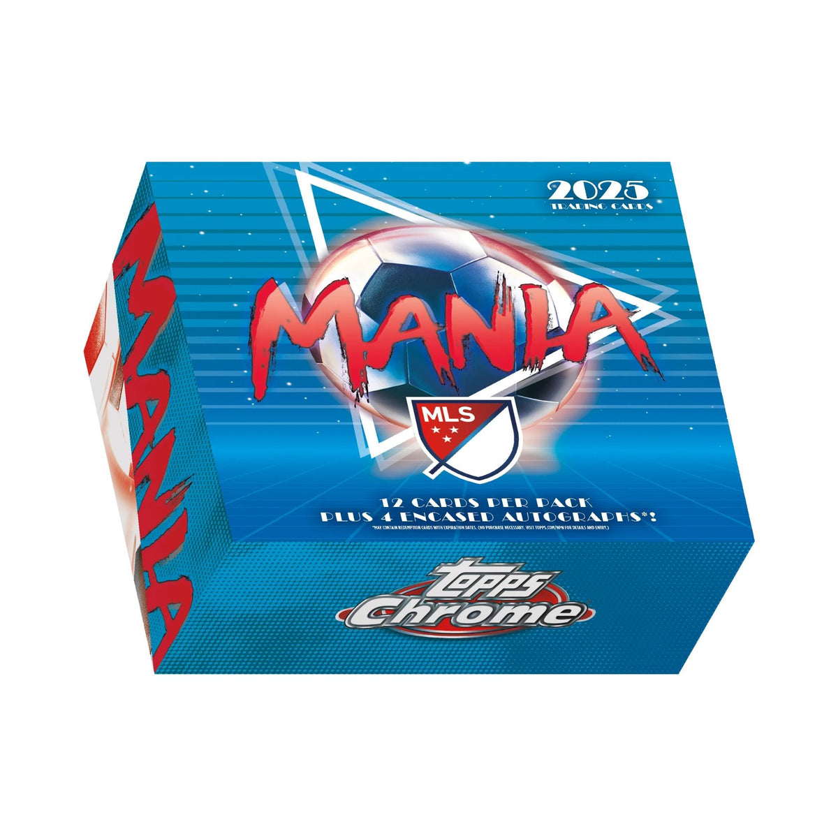 2025 Topps Chrome MLS Soccer Mania Box