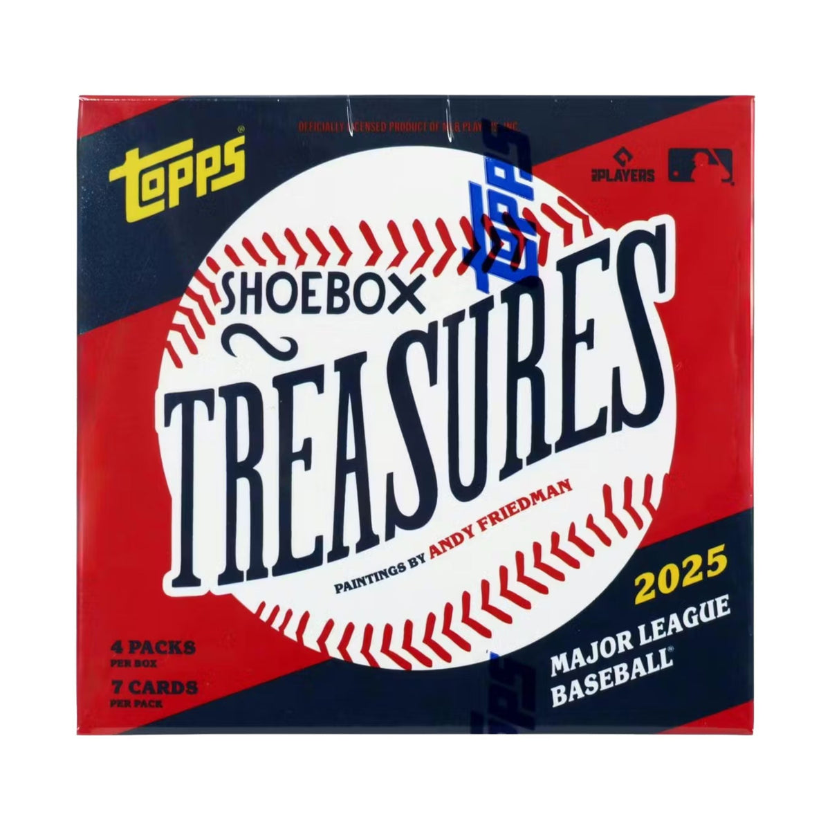 2025 Topps Shoebox Treasures By Andy Friedman Baseball Box