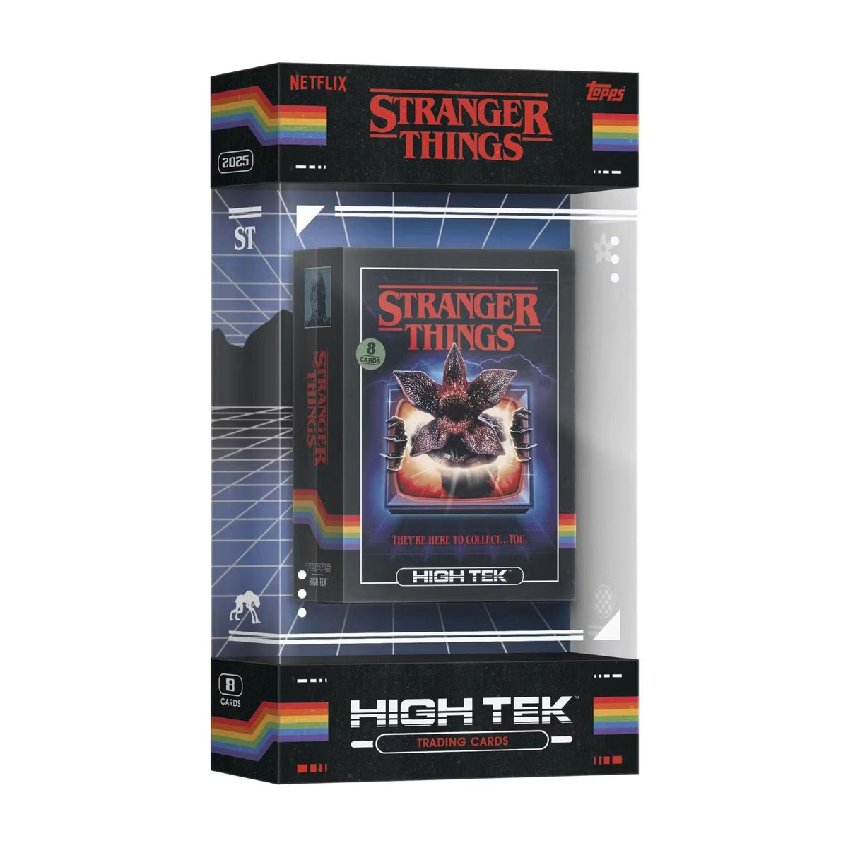 2025 Topps High Tek Stranger Things Hobby Box