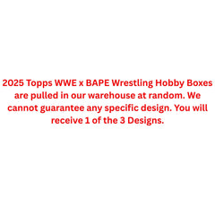 2025 Topps WWE x BAPE Wrestling Hobby Box