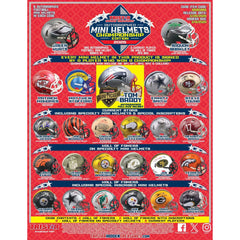 2025 Tristar Hidden Treasures Football Mini Helmet Championship Edition Box