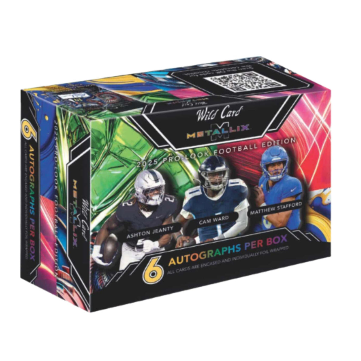 2025 Wild Card Metallix Football Hobby Box