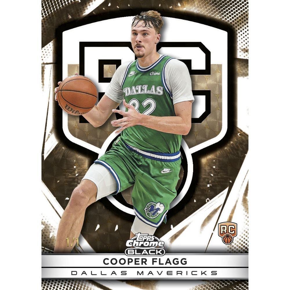 2025/26 Topps Chrome Black Basketball Hobby Box