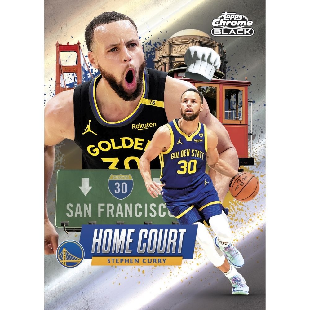2025/26 Topps Chrome Black Basketball Hobby Box