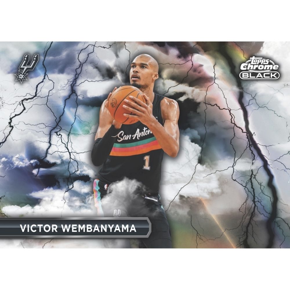 2025/26 Topps Chrome Black Basketball Hobby Box