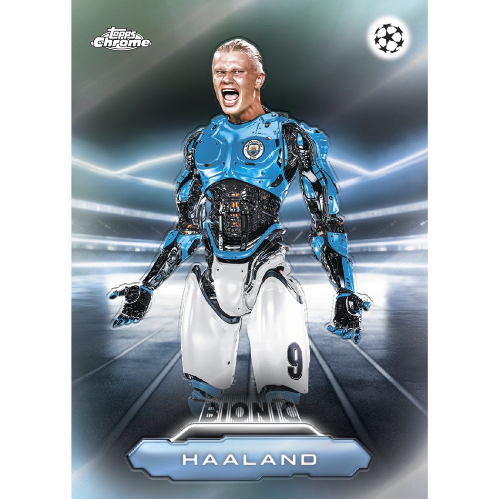 2025/26 Topps Chrome UEFA Club Competitions Soccer Blaster Box