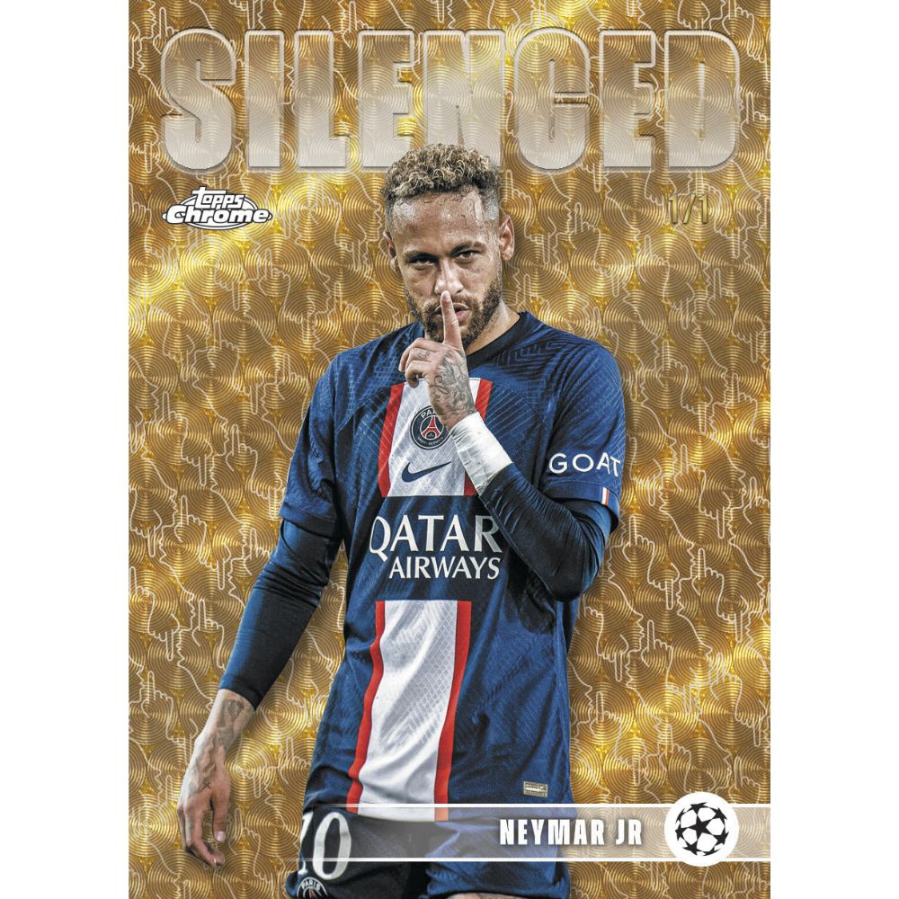2025/26 Topps Chrome UEFA Club Competitions Soccer Blaster Box