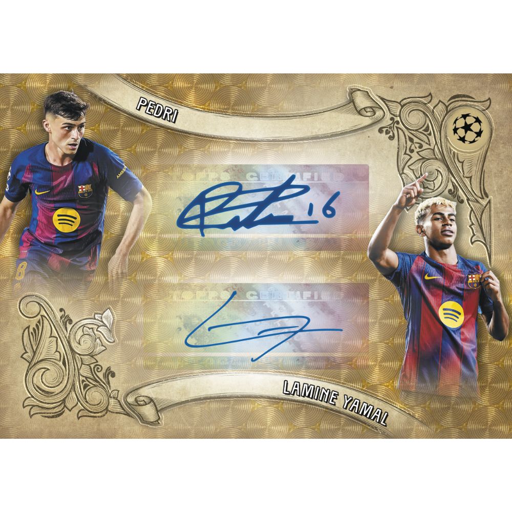 2025/26 Topps Chrome UEFA Club Competitions Soccer Hobby Box