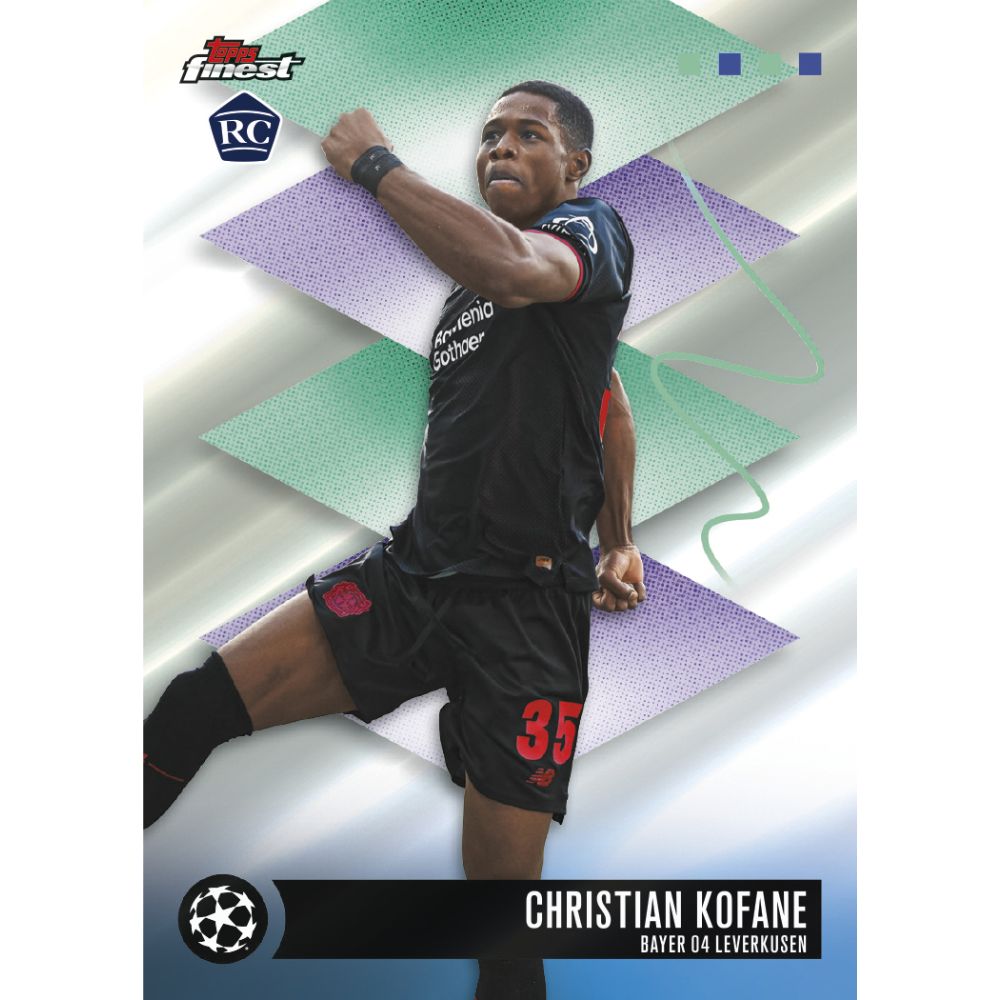 2025/26 Topps Finest UEFA Club Competitions Soccer Hobby Box