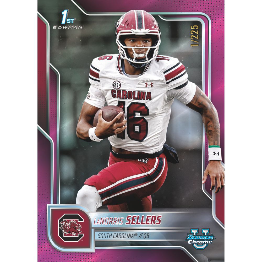 2025 Bowman University Chrome Football Breaker Delight Box