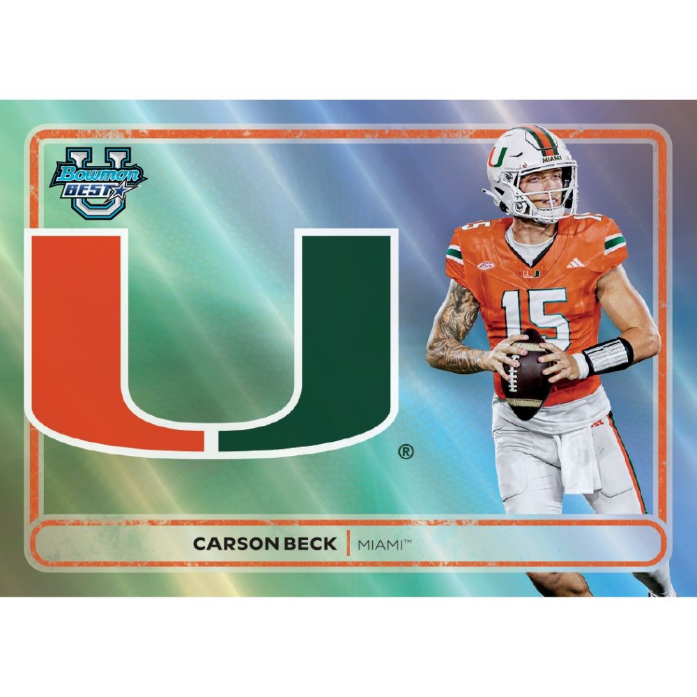 2025 Bowman's Best University Football Hobby Box