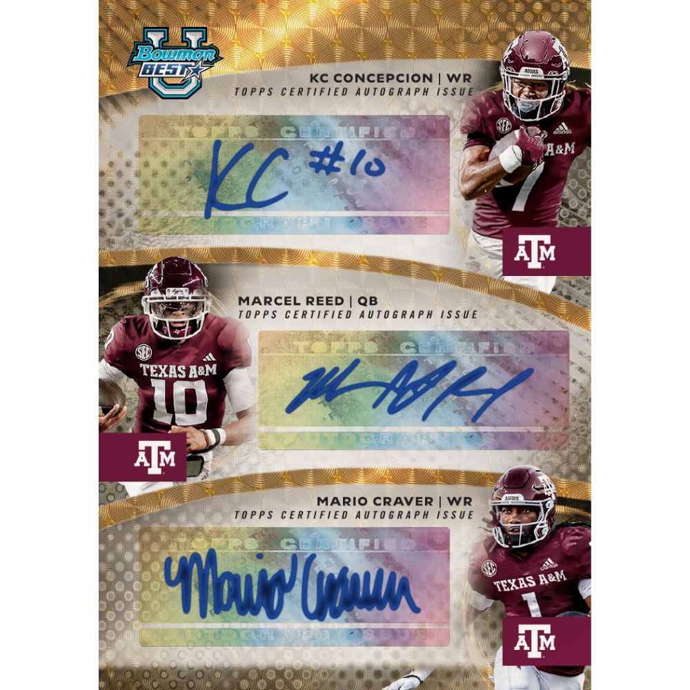 2025 Bowman's Best University Football Hobby Box